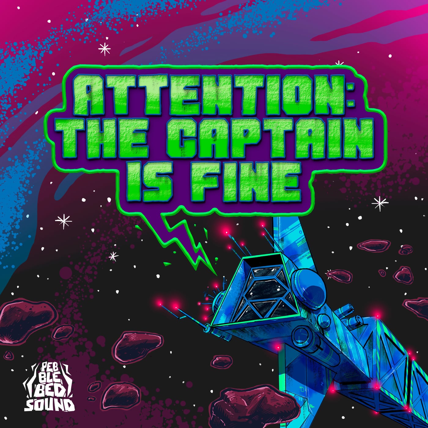 Attention: The Captain Is Fine cover art