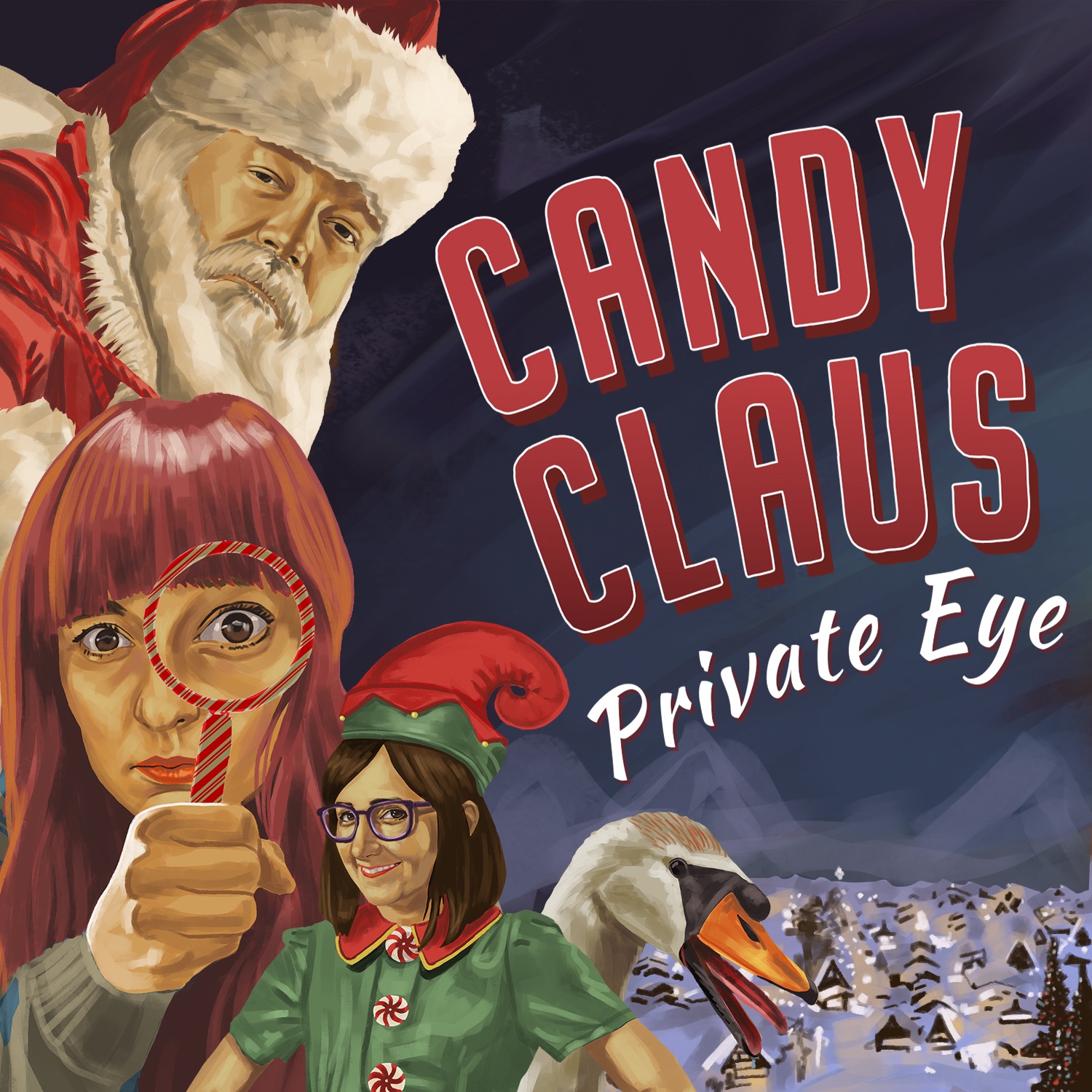 Candy Claus, Private Eye cover art