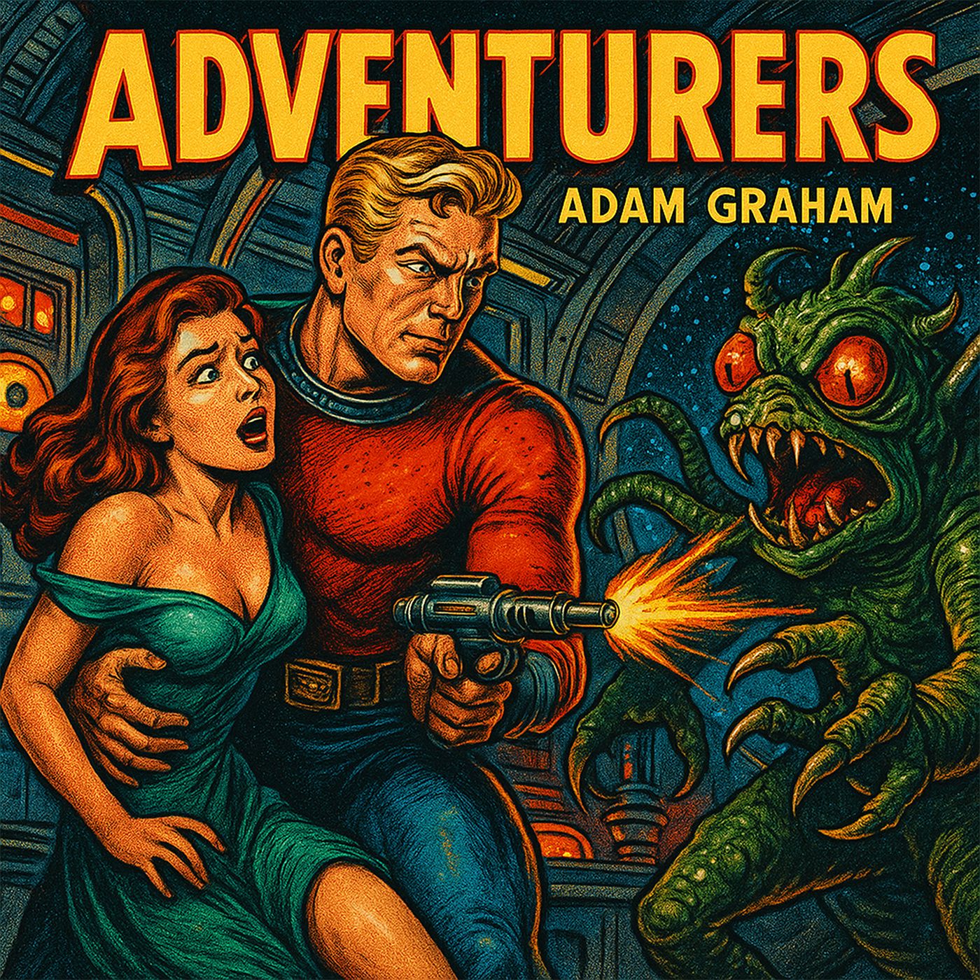 Flash Gordon and Buck Rogers Radio Adventurers cover art