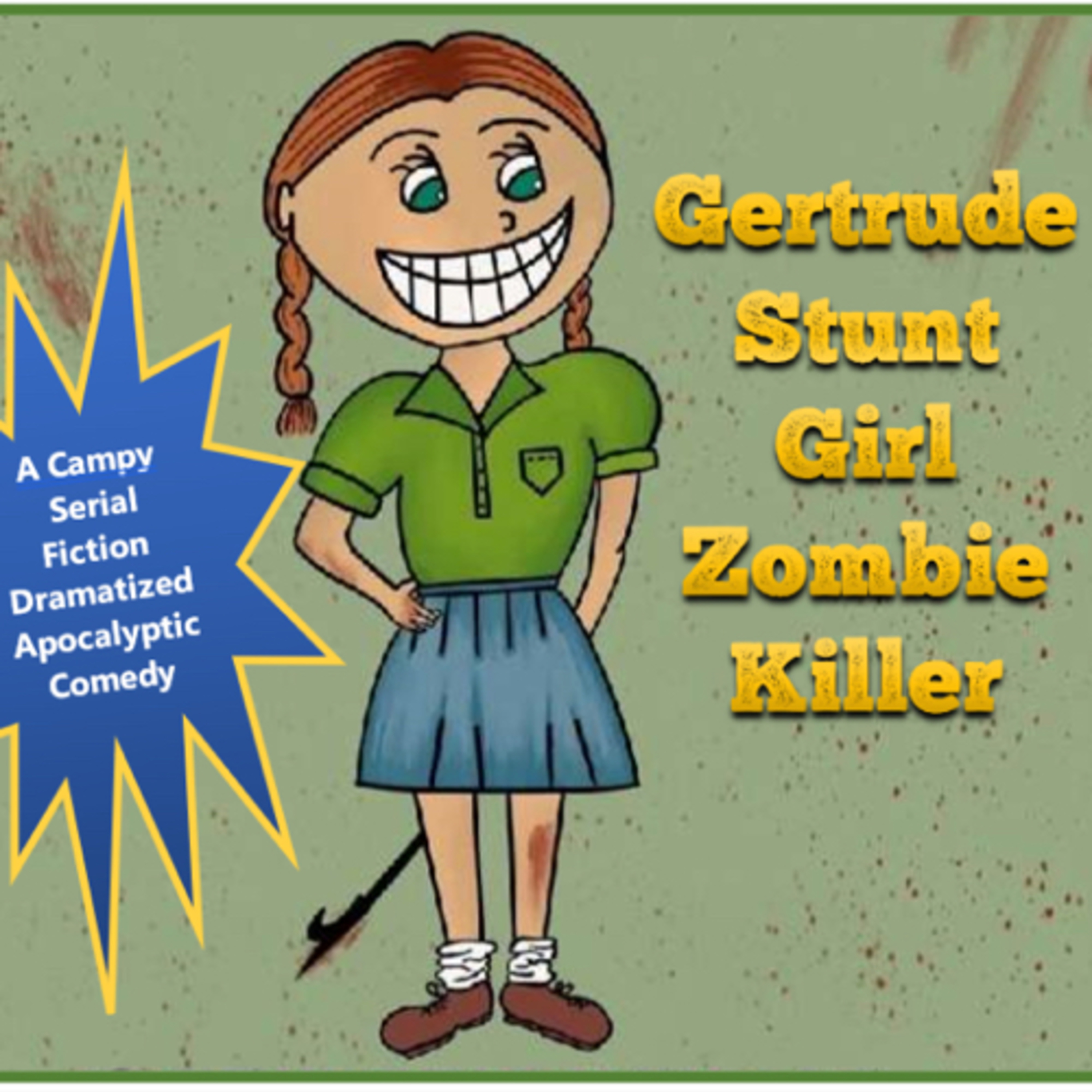 Gertrude Stunt Girl Zombie Killer cover art