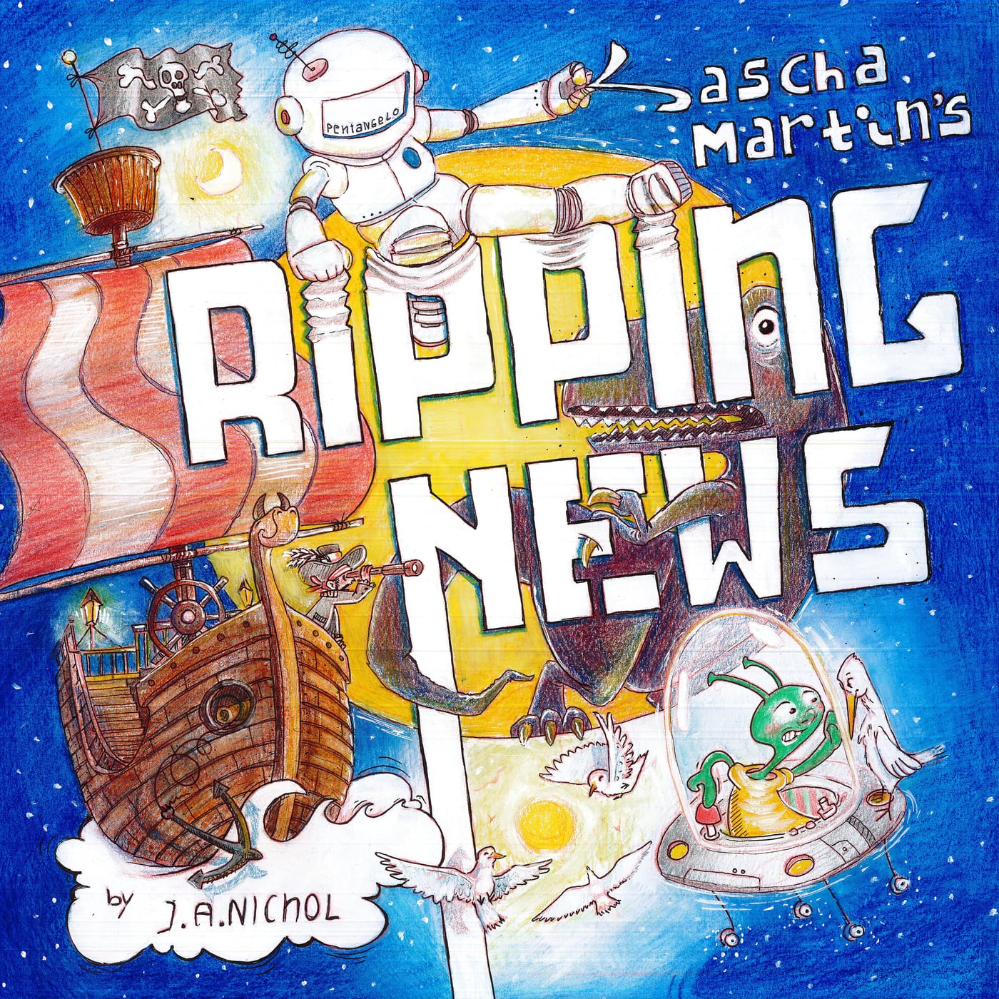 Sascha Martin's Ripping News cover art